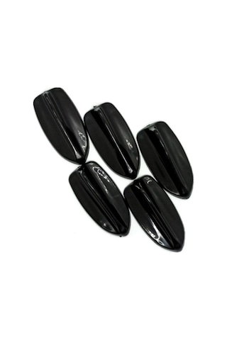 Fiat Fiorino Uyumlu Balık Sırtı Mini Süs Anten Siyah 5'li Fs