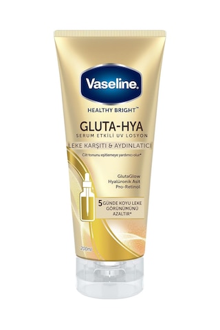 Vaseline Gluta Hya Serum Etkili Uv Losyon Leke Karşıtı Ve Aydınlarıcı 200 Ml Sku: Smg8690010394736