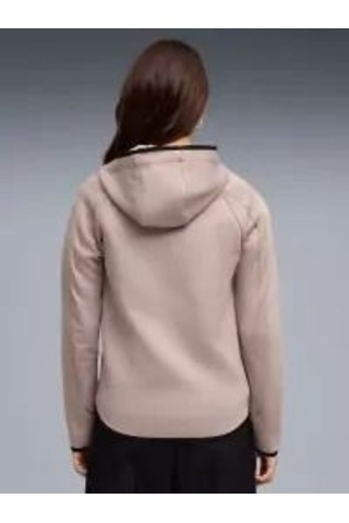 Evostrıpe Full-zip Hoodie Dk Kadın Sweatshirt 69189888 Bej