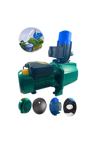 Deko Turkey 1 HP Otomatik Sistem Jet Basınçlı Hidrofor Su Pompası 1Hp