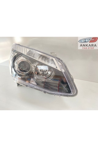 Isuzu D-max 2012-2015 Far Lambası Siyah Mercekli Sağ