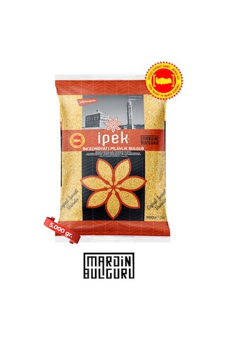 İpek Bulgur İnce Midyat Pilavlık Bulgur 5 KG