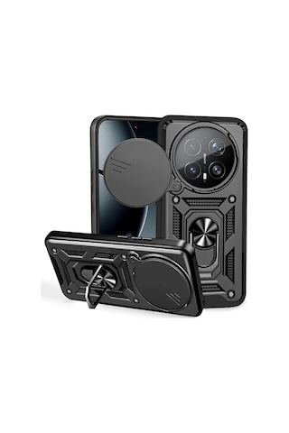Teleplus Honor Magic 8 Pro Kılıf Magnetik Standlı Kamera Korumalı Slide Sürgülü Cover Kapak Teleplus Honor Magic 8 Pro Kılıf Magnetik Standlı Kamera Korumalı Slide Sürgülü Cover Kapak