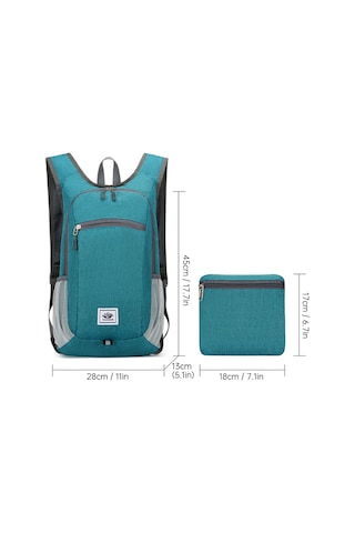 Vanaheımr-hafif Katlanabilir Sırt Çantası Su Geçirmez Paketlenebilir Y27833b Siyah