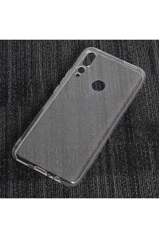 Huawei Y9 Prime 2019 Kaliteli Seffaf Süper Silikon Kilif 557381062