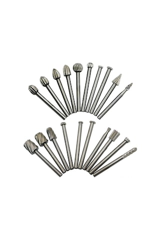 Lemestar 20 Parça Hızlı Çekirdekli Ahşap Oyma Freze Ucu Seti - Elektrikli Freze Ve Matkap İçin Dayanıklı Hss Malzeme