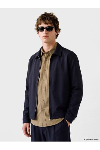 Lcw Vision Lacivert Loose Fit Erkek Ceket