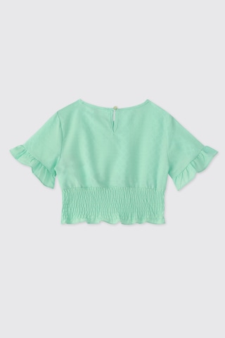 Panço Kız Çocuk Mint Bluz 2611gk57012 Yeşil