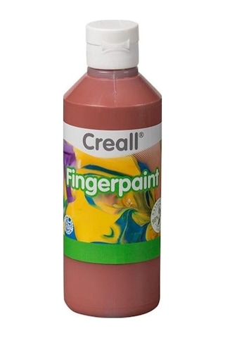 Creall Parmak Boyası 250 Ml 06 Kahverengi Çok  Renkli