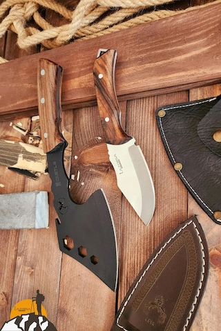 Outdoor Balta Bıçak Seti Kamp Baltası Bıçağı Nacak Budama Xx