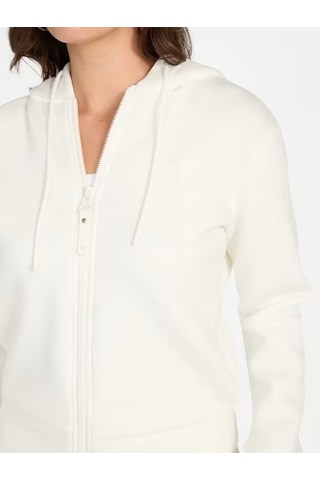 Guess Kadın Sweatshirt V3rq11k7uw2 Ekru