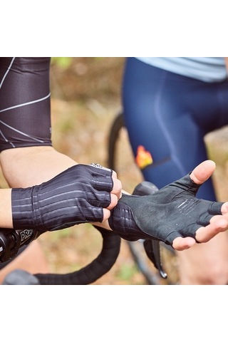 Shimano Advanced Race Siyah Kısa Eldiven Beden M