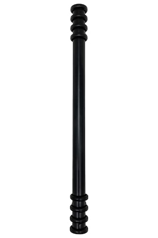 Detay Boru Siyah Desenli Dolap Kulpu Mobilya Ve Mutfak Dolap Kulpu Siyah 160mm 2 Adet Siyah