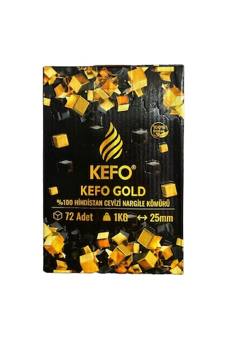 Kefo Gold 1 Kg Nargile Kömürü