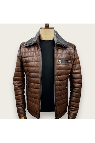 Always Leather Siyah Hakiki Erkek Deri Mont 1803340006 Taba