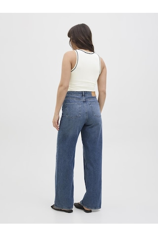 Jack & Jones Kadin Kolsuz Triko Bluz - Evelyn - 12281432 Vanilla Ice