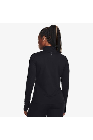 Under Armour Launch Pro Half Zip Kadın Siyah Koşu Sweatshirt 1379349