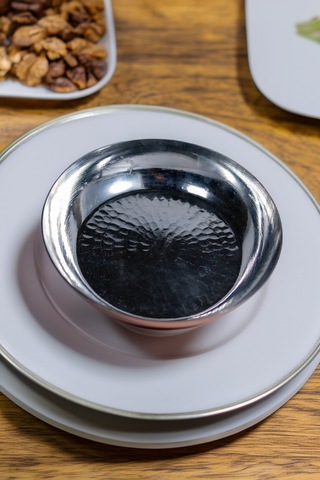 Cuvesta El Yapımı Modern Kalın 1.5mm Bakır Tabak 20x4cm