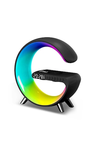 Valx Rgb Çalar Saatli Gece Lambası Fonksiyonlu Bt Destekli G-500b