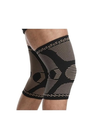 Novahub Yeşil Wrap Voleybol Spor Sıkıştırma Pedleri Kol Için Eklemi Dizlik Dizlik Diz Diz Diz Desteği Bakır Artrit Ağrı Adet 2 Xd Yeşil