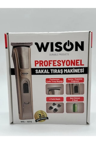 Wıson WS-1572 Profesyonel Sakal Tıraş Makinesi