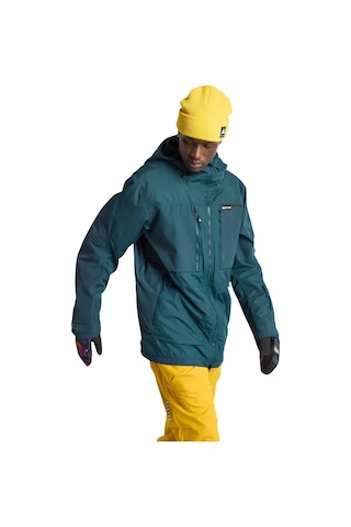 Burton Burton Frostner Erkek Yeşil Snowboard Ceketi 3700 Yeşil