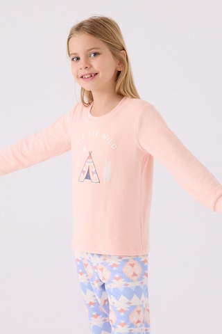 Arnetta Kız Çocuk Pembe Pijama Takımı Ar3097-c-v2 Pembe