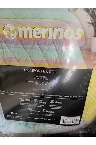 Comforter Çift Kişilik Yorgan Set / 220x240 / Çeyiz / Yorgan /set Çok Renkli