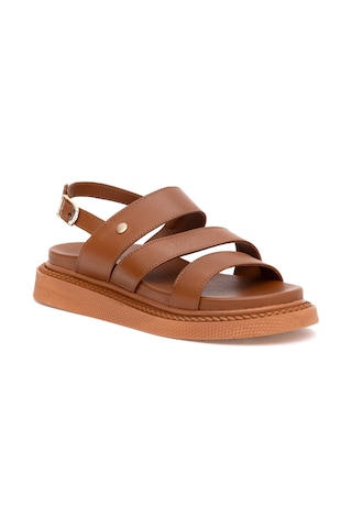 U.S. Polo Assn. Kadın Taba Sandalet 50287291-VR099