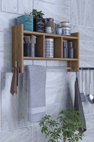 Erguvan Çok Amaçlı Mutfak Banyo Antre Organizer Raf