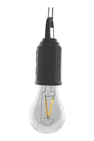 10w Usb Şarjlı Askılı - 4 Kademeli Led Ampul 3200k - Sarı Işık