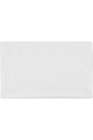 Karaca Home Back To Basic Beyaz Yüz Havlusu 30x50 cm