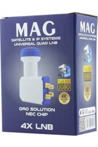 Mag Dörtlü Lnb Altın Uçlu 4 Lü Lnb