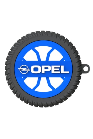 Opel Uyumlu Özel Tasarım Anahtarlık - Premium Hafif Ve Dayanıklı Mavi