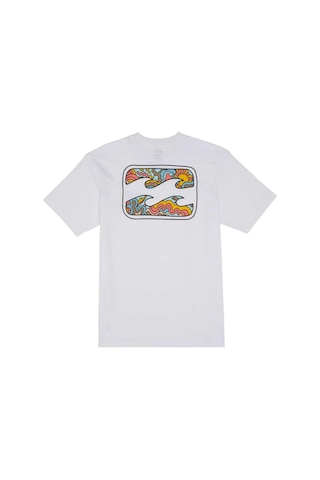 Billabong Crayon Wave Ss Beyaz Çocuk T-shirt Beyaz