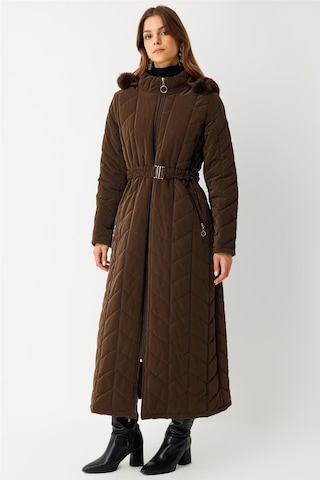 Kapitone Tam Boy Kaban Kahve Kahve