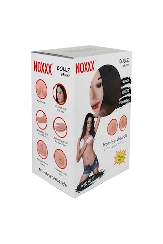 Zaga Oyun Noxxx Monica Velarde Realistik 3 İşlevli Bebek