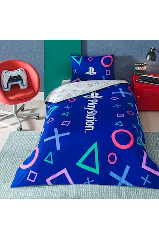Playstation Tek Kişilik Pamuk Nevresim Takımı 0