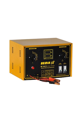 Bc2415 Demiriz Manuel Akü Şarj Redresörü 15v Dijital Volt+akım Göstergeli