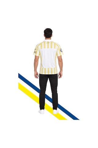 Fenerium Fenerbahçe 2026 Avrupa Deplasman Forması Ucl Patchlı Sarı - Beyaz Pac