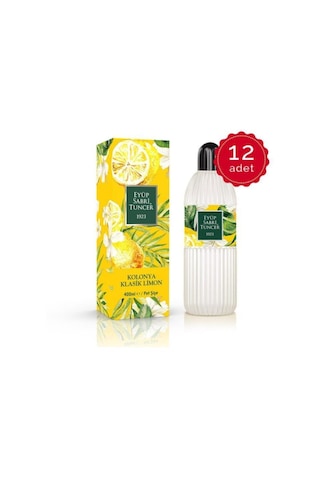 Eyüp Sabri Tuncer Klasik Limon Kolonyası 80 Derece Pet Şişe 400 Ml X 12 Adet 7695063816577
