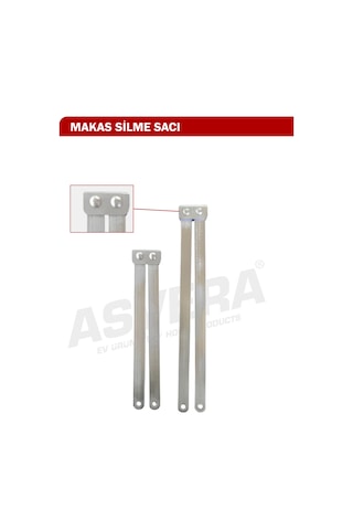 Çift Çıkışlı Merdiven Makas Silme Sacı Büyük