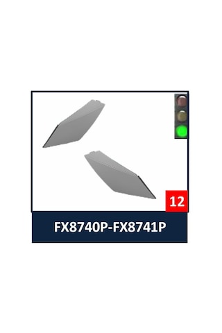 Shark Oxo Kask Camı Kenar Kapak Siyah/fx8740/8741 Renkli