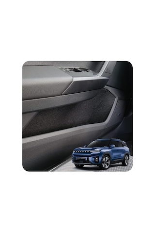 Ssangyong Torres Evx Araç İçi Konfor Ve Düzenleyici Set Kaymaz Kapı İçi Bardaklık Konsol Koruma Kumaş İç Aksesuar