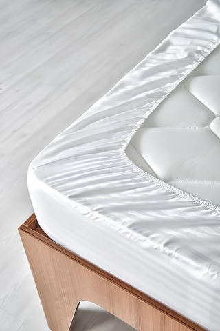 Çift Kişilik Lastikli Otel Tipi Pamuk Saten Çizgili Çarşaf Takımı Orkide Home Collection Çizgili