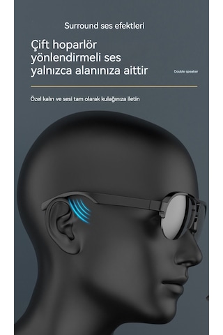 Kablosuz Bluetooth 5.3 Akıllı Çağrı Güneş Gözlüğü