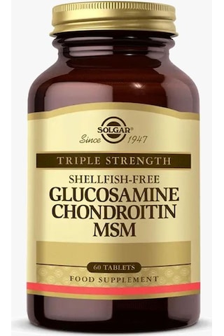 Solgar Glucosamine Chondroitin Msm 60 Tablet - Dmm00767