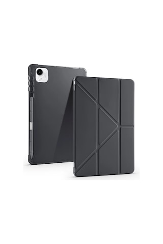 Honor Pad X9a Kılıf Zore Tri Folding Kalem Bölmeli Standlı Kılıf Klasik