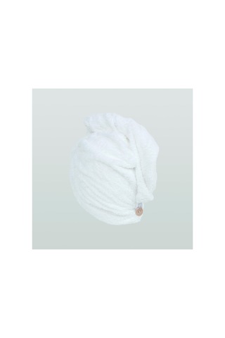 Nabaiji Mikrofiber Saç Havlusu Beyaz