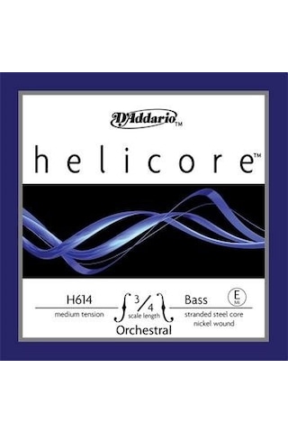 D'addario H614 3/4m Helicore E Kontrabas Teli Mi